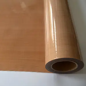 Custom Size PTFE coated Fiberglass Cloth Manufacturer PTFE coated Fabrics Made in China