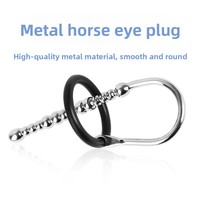 Lazuma – Plug urétral et stimulateur en métal en forme d'œil, à commande manuelle, pour homme, dilatateur, jouet sexuel pour adulte
