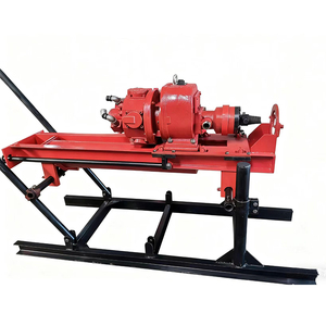 Giàn Khoan điện nhỏ xuống lỗ với Máy nén khí độ sâu tối đa 30m 380V để khoan đá bảo vệ độ dốc khai thác - Product Image 5