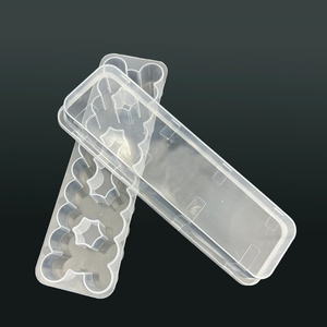 Wholesale 3ml 24 Vials Holder Cillin Bottle <b>Storage</b> Box Plastic Clear Vial <b>Boxes</b> with Recycled <b>Materials</b> Vials Holder - Product Image 2