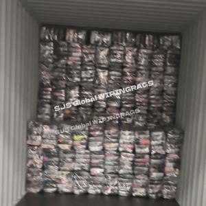 Trapos de algodón industriales para taller y uso marino, 10 kg, trapos comprimidos, trapos de camiseta de colores, trapos de limpieza 100% algodón - Product Image 1