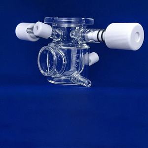 Reaktor catalyalitik kuarsa kustom pabrik dengan sel elektrokimia tiga elektroda untuk pengurangan CO2 berbasis UV - Product Image 4