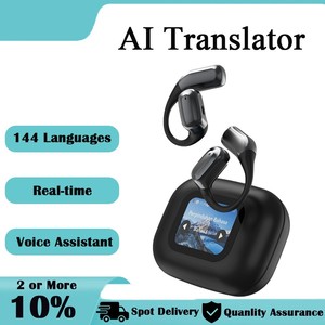 หูฟังแปลภาษาไร้สาย BT 5.3 แบบเกี่ยวหู พร้อมระบบแปลภาษาอัจฉริยะสำหรับการประชุม - Product Image 2