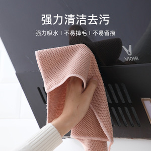 Microfiber Scouring Pad Rectangle Super Absorbent Kitchen Cleaning Cloth For Pots And Pans - Product Image 2