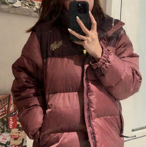 Blouson matelassé vintage grande taille de haute qualité avec fermeture éclair, en matériau PC épais, imperméable, emballage en tambour, 95% hiver, personnalisé - Product Image 2