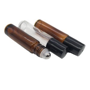 2ml 3ml 5ml 10ml round <b>Glass</b> Roll-<b>On</b> Bottle for Perfume & Essential Oil with Screen <b>Printing</b> Surface - Product Image 5