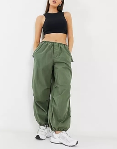 Bonne qualité Y2K Hip Hop décontracté Streetwear Parachute <span class=keywords><strong>Cargo</strong></span> pantalon <span class=keywords><strong>taille</strong></span> <span class=keywords><strong>basse</strong></span> <span class=keywords><strong>kaki</strong></span> femmes ample grande <span class=keywords><strong>taille</strong></span> <span class=keywords><strong>Cargo</strong></span> pantalon pour femme - Product Image 4