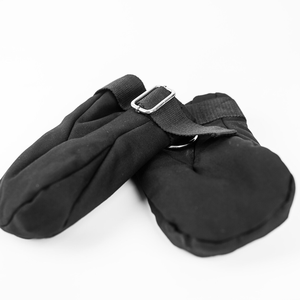 Gants de bondage en cuir noir <span class=keywords><strong>HM</strong></span>, mitaines de bondage, gants de bondage BDSM ABDL, punition, rembourrage doux - Product Image 5