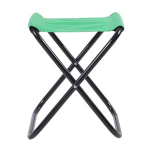 Mini <b>Folding</b> Camping <b>Stool</b> Portable Lightweight Metal Frame for Outdoor Fishing Hiking Travel - Product Image 3