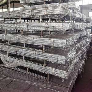 เหล็กโครงสร้างชุบสังกะสีแบบจุ่มร้อนตามมาตรฐาน ASTM รุ่น Q235/SS304/SS316 แบบกำหนดเองได้  รางเหล็กแบบ Strut Channel และ U Channel สำหรับรองรับท่อประปา พร้อมบริการตัด - Product Image 5