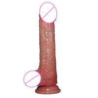Realistischer Elite-Stoßdildo mit 42°C Sensor-Heizung, kabelloser Fernbedienung, für Erwachsene, Modell Sanctuary Pulse