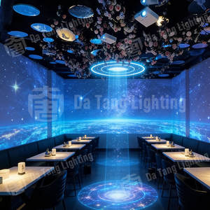 Sistema de Proyección Inmersiva para Áreas de Comedor de Restaurantes Temáticos con Sensor de Movimiento y Experiencia Visual Interactiva - Product Image 4