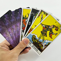 Jeu de cartes de tarot personnalisé en différentes langues usine OEM Divination purifie l'esprit Cartes de tarot originales imprimées Cartes Oracle