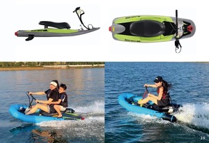 Yüksek Hızlı 12KW EPP Hafif Elektrikli Sörf Tahtası Jet Board, Dönüştürülebilir Jet Ski Kiti ile Su Sporları için Sörf ve Kürek Çekme H1 - Product Image 6
