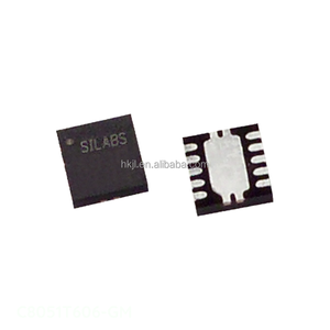แผ่นชิ้นส่วนอิเล็กทรอนิกส์แบบฝังแผ่นสัมผัส10 VFDFN C8051T606-GM มีในสต็อก - Product Image 1
