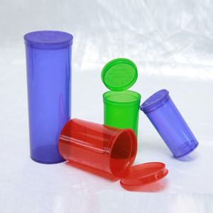 6 13 19 20 30 60 90 Dram Flacons en plastique médical Squeeze Pop Top bouteilles pharmacie pop top flacons - Product Image 4