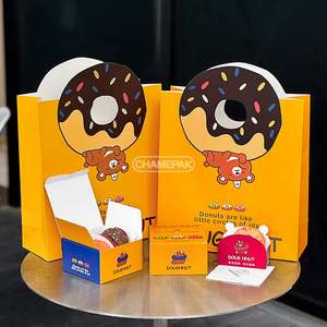 Sac en papier kraft écologique personnalisé de qualité alimentaire avec logo imprimé offset pour la livraison de pizzas et de produits de boulangerie - Product Image 3