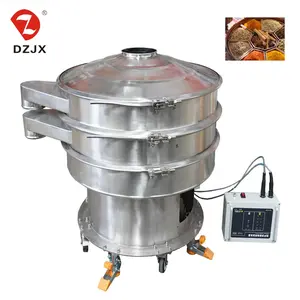 DZJX Stainless Steel Vibrating Screen For Candy Powder Flour Vibration Sifter Bsf Sieving Filter Machine Grading Sieve