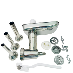 Accessoire polyvalent pour <span class=keywords><strong>hachoir</strong></span> à <span class=keywords><strong>viande</strong></span> en acier inoxydable, idéal pour les cuisiniers et les amateurs de cuisine. - Product Image 3