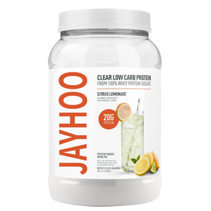 Limonade aux agrumes aromatisée naturellement de marque privée OEM 20g de protéines par portion poudre de protéine d'isolat de lactosérum clair - Product Image 2
