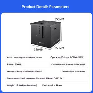 Máquina de Llamas para Escenario, Resistente al Agua, Control DMX, Efectos Especiales, Alcance de 8-10 Metros - Product Image 6