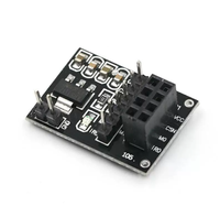 Carte adaptatrice de module sans fil 3.3V compatible avec le module sans fil 24L01, adaptée au NRF24L01