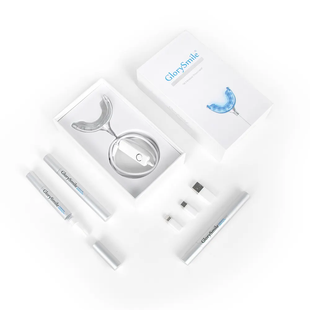 Professional Home Teeth Whitening Kit Natural Teeth Organic Gluten Free Formula Teeth Whitener CE Approved