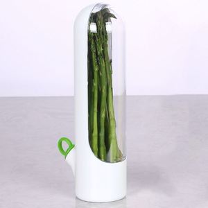 Plastic Herb Keeper, BPA-Free Freshness Preserving <b>Container</b> for <b>Refrigerator</b>, Transparent Herb & Spice Storage Jar - Product Image 3