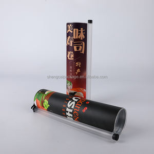Tubi Biodegradabili Rotondi per <span class=keywords><strong>Sushi</strong></span> Push Pop, Scatole di Imballaggio in Carta per Alimenti, Tubi Push Pop per <span class=keywords><strong>Sushi</strong></span> di Grado Alimentare - Product Image 6