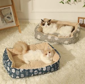 Venta al por mayor barato cálido lavable respetuoso con el medio ambiente personalizado cama para perros cama esponjosa para mascotas - Product Image 2