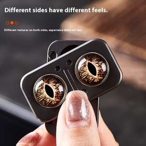 Cú con quay hồi chuyển đẩy nhỏ gọn cầm tay hợp kim kẽm EDC ngón tay giải nén đồ chơi kim loại Snap đồng xu Thương hiệu mới <span class=keywords><strong>Fidget</strong></span> Spinners - Product Image 3