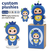 Mini Peluche Personalizado, Caja Sorpresa de Peluches con Temática de Frutas, Colección de Cajas Sorpresa para el Hogar, Llavero, Regalo