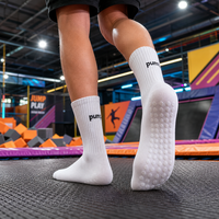 Chaussettes courtes en coton respirantes et antidérapantes pour femmes, idéales pour la gym, le fitness, la danse, le sport, le yoga et le Pilates professionnel