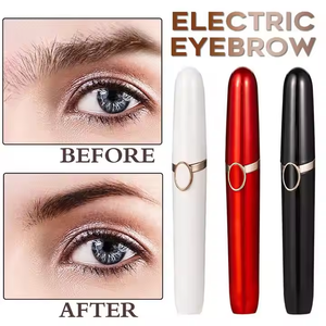 Elettrico <span class=keywords><strong>sopracciglia</strong></span> Trimmer <span class=keywords><strong>sopracciglia</strong></span> penna trucco indolore sopracciglio <span class=keywords><strong>epilatore</strong></span> Mini rasoio portatile rimozione peli facciali Dropshipping - Product Image 2