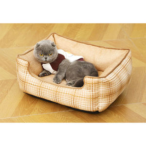 CocheFamilia luxe Portable XL grand <span class=keywords><strong>lit</strong></span> pour <span class=keywords><strong>chien</strong></span> <span class=keywords><strong>de</strong></span> compagnie motif solide Style moderne voyage Camping <span class=keywords><strong>lit</strong></span> petits animaux toutes les saisons haute - Product Image 2