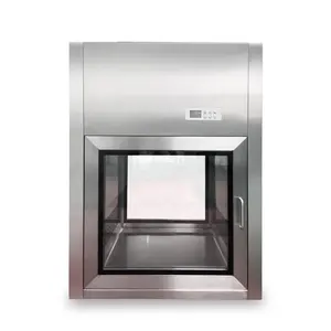 Factory supply high quality cleanroom clean room dynamic stainless steel pass box for lab