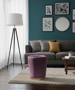 Tabourets et repose-pieds modernes, meubles rembourrés pour salon, chambre, appartement, hôtel et design d'intérieur - Product Image 3