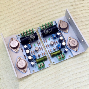 Chipskey # 53177 <span class=keywords><strong>JLH</strong></span> 1969 Carte d'amplificateur de classe A de haute qualité PCB MOT/2N3055 2 pièces/paires - Product Image 2