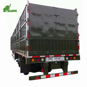 Semi-remorque à ridelles 3 essieux 45 tonnes avec revêtement anti-UV pour <span class=keywords><strong>transport</strong></span> longue distance en zone désertique - Product Image 1