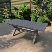 Offre Spéciale Table à manger moderne en métal aluminium personnalisable colorée pour Restaurant hôtel école entrepôt salle de sport ferme entrée