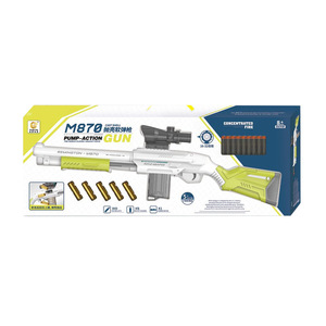Pistolet à balles molles pour enfant, lanceur de balles molles, jouet pour garçon, jouet à balles molles M416, cadeau pour garçon - Product Image 1