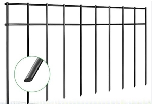 Barriera animale decorativa del metallo della barriera del cane di alta qualità su ordinazione per il giardino - Product Image 2