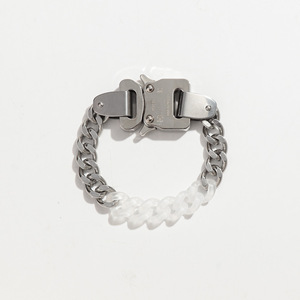 Bracciale di <span class=keywords><strong>Coppia</strong></span> ALYX Ufficiale con Fibbia Funzionale in Stile Trendy, in Pietra Naturale Kevlar Trasparente - Product Image 2