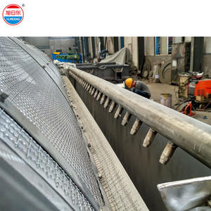 Separador líquido sólido clarificador de agua tambor rotatorio microfiltro microfiltración para tratamiento de aguas residuales - Product Image 4