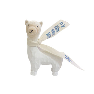 Alpaca Figurine Couple 6-7cm Handmade Resin Desktop Ornament Home Office Decor Gift - Product Image 5