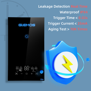 Chauffe-eau électrique instantané à haute efficacité 220V 8000W à température réglable pour appartements modernes - Product Image 4