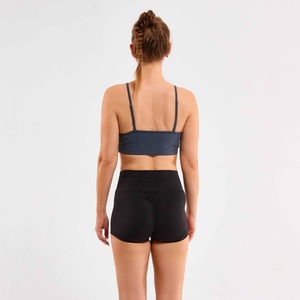 Soutien-gorge de sport pour le yoga, vente en gros, personnalisation OEM, entraînement pour femmes, gym, dos ouvert, soutien-gorge de sport classique en tricot pour femmes - Product Image 3