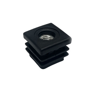 Pied de réglage carré en plastique M3 fileté de 22 mm pour meubles - Product Image 4
