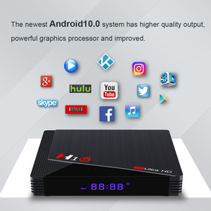 Bán H10 HD Set Top Box 2.4G/5G Dual Wifi Quad Core <span class=keywords><strong>media</strong></span> player Android 10.0 kỹ thuật số TV Box Allwinner H616 6K Set Top Box - Product Image 5
