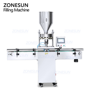 ZONESUN-Máquina automática de llenado de botellas de té, granos de partículas de arroz, especias, azúcar, nueces, semillas de té - Product Image 6